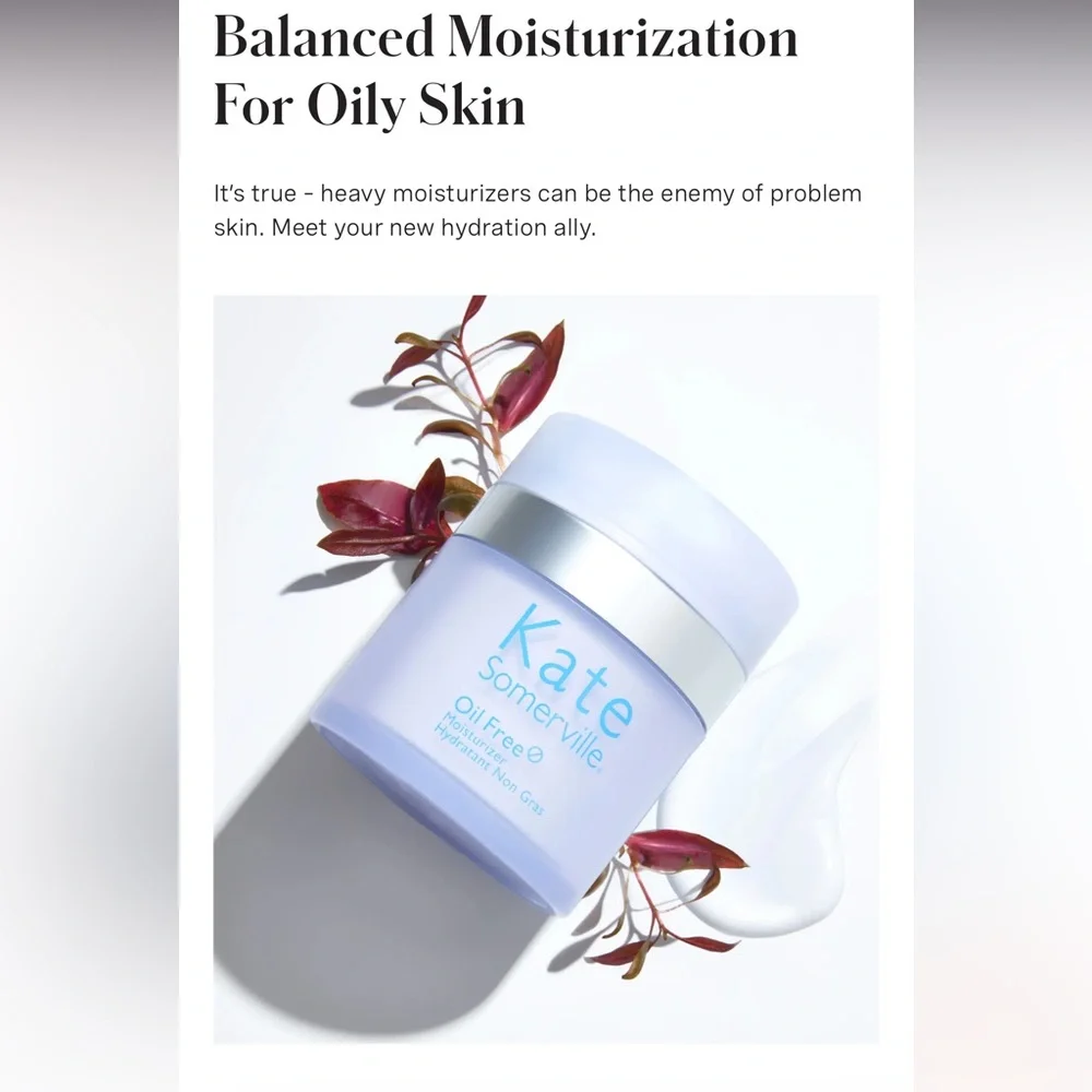 Kate Somerville Oil Free Moisturizer 1.7oz NIB